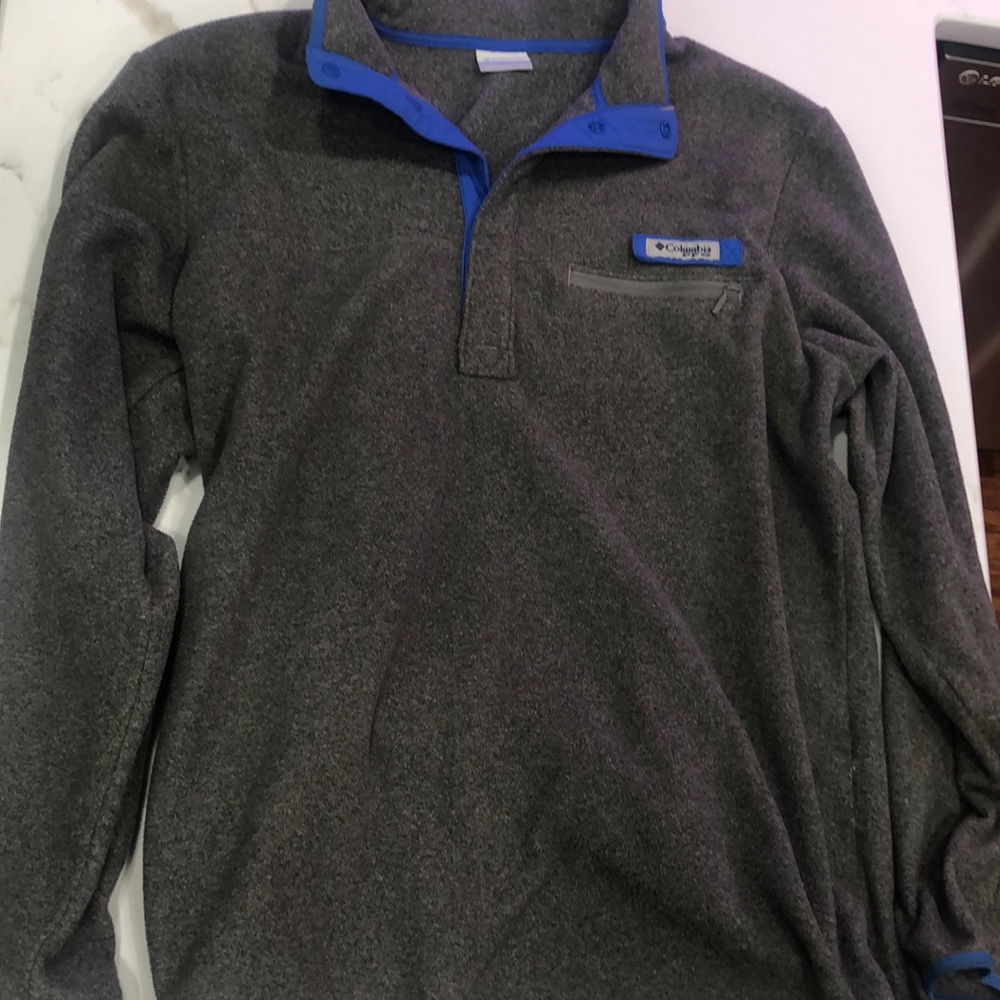 Columbia PFG snap-on pullover Men’s Large